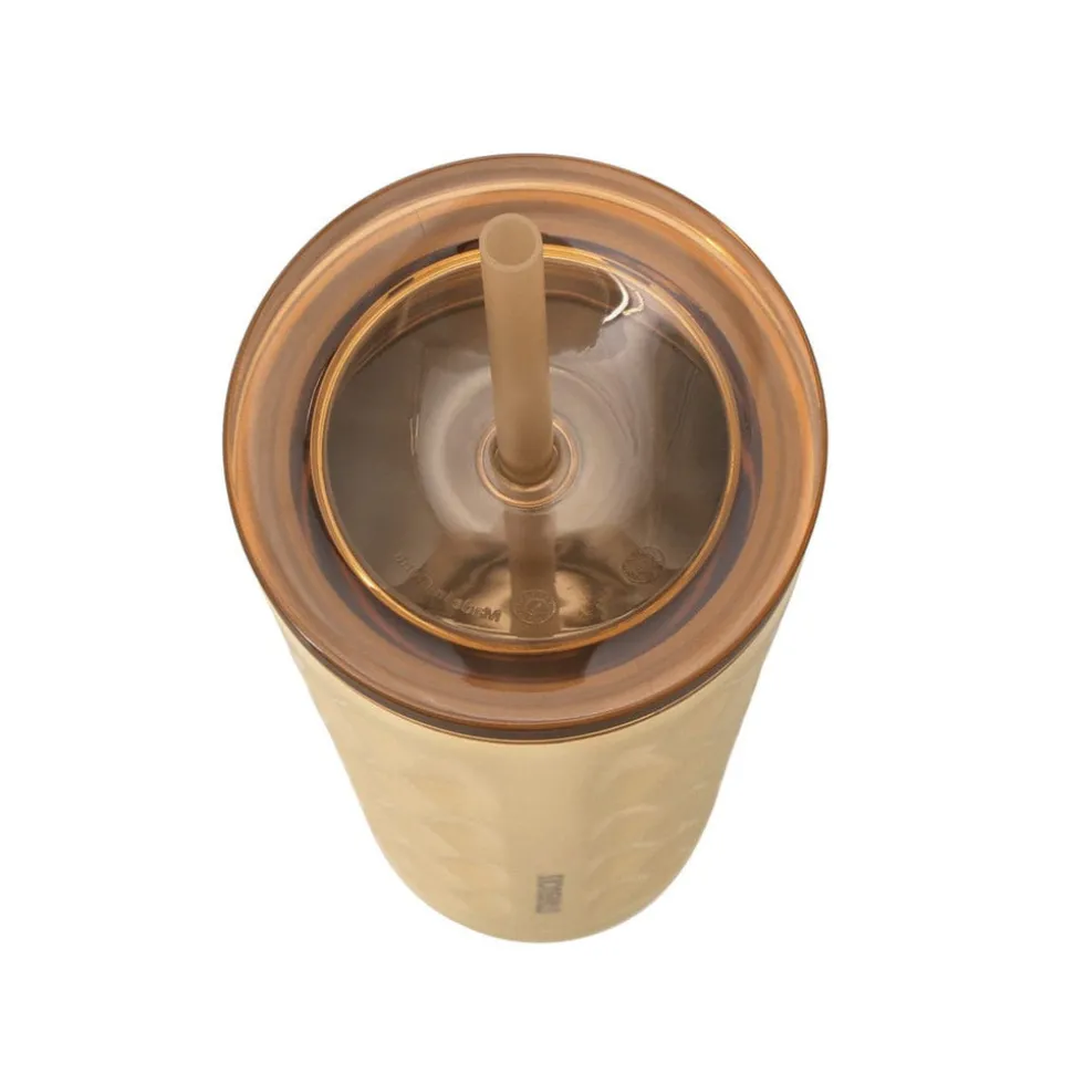 Starbucks Autumn Festival 2025 Cold Drink Cup Tumbler Moon Beige