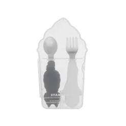 Starbucks Halloween 2025 Cutlery Set with Case: Cat and Ghost