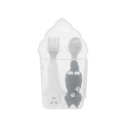 Starbucks Halloween 2025 Cutlery Set with Case: Cat and Ghost