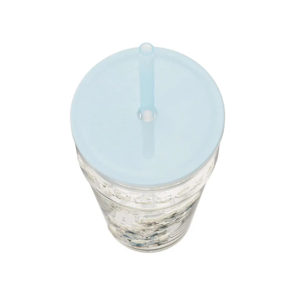 Starbucks Sakura 2026 Airy Blue Glass Tumbler
