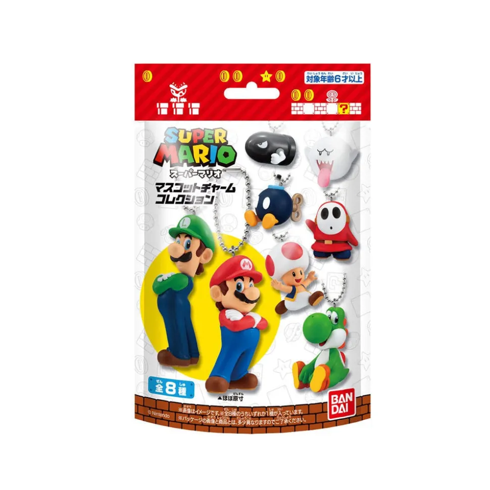 Super Mario Mascot Charm with Gum