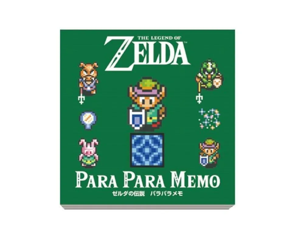 The Legend Of Zelda: A Link To The Past Para Para Memo Pad (Green)